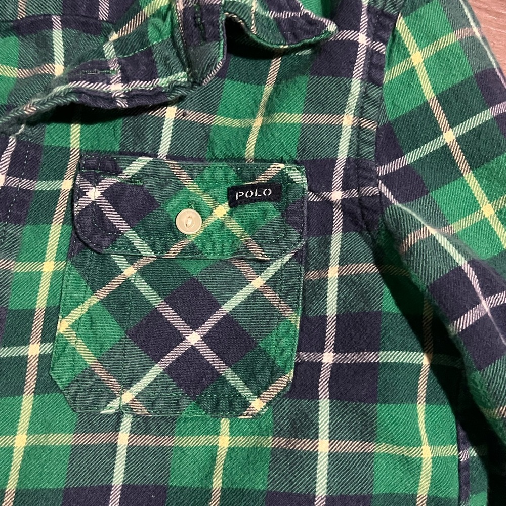 Polo Ralph Lauren button down plaid - Picture 3 of 3